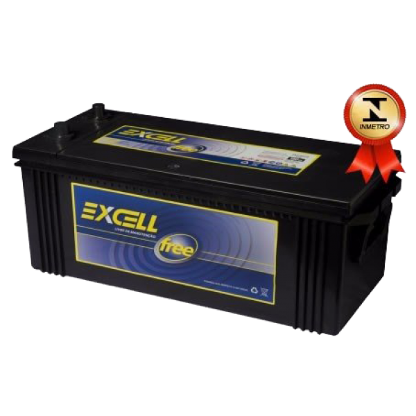 Bateria Excell 150Ah - EXF-150TD - Selada - Livre de Manutenção