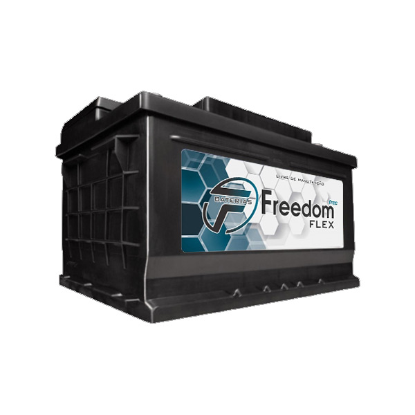 Bateria Freedom FLEX 70Ah - 70FD / 70FE - Selada - Livre de Manutenção - Distribuição Direto da Fábrica