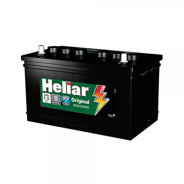 Bateria Heliar 90Ah - HG90LD/E - Original de Montadora