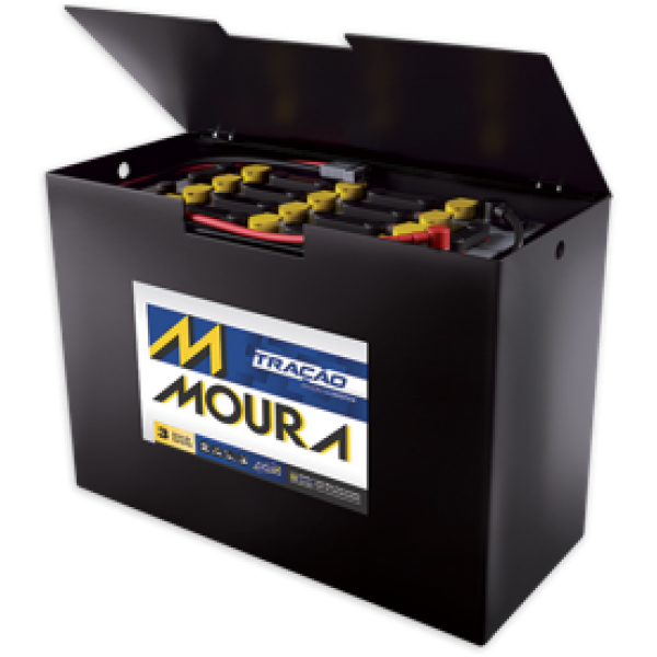 Bateria Moura 245Ah - 6V - 6ML245 - Empilhadeira - Máquinas - Tração Monobloco - Locomotivas - Outros