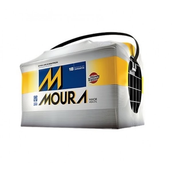 Bateria Moura 80Ah - M80RD/E - Original de Montadora