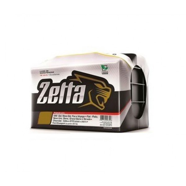 Bateria Zetta 70Ah - Z3D / E - Segunda Linha da Moura