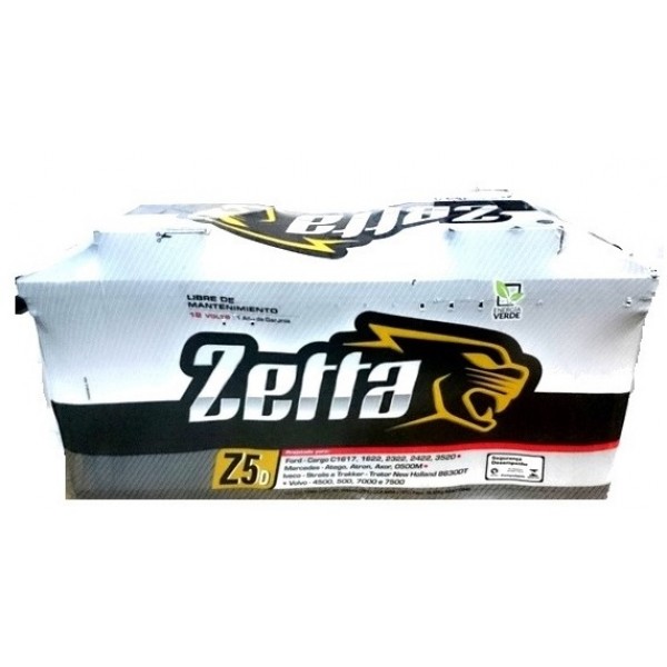 Bateria Zetta 150Ah - Z5D - Segunda Linha da Moura
